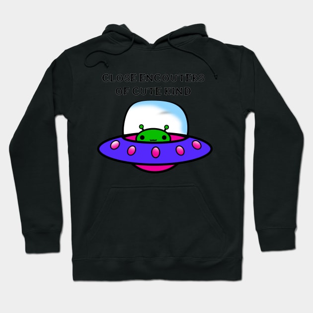 Cutie Ufo Hoodie by Zefkiel